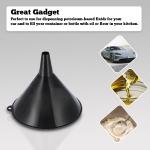 Bistras Jumbo 8" Plastic Funnel for Oil and Liquids