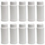 Bettomshin 10-Pack 100ml Wide Mouth Lab Bottles