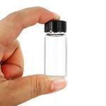10mL Round Glass Reagent Bottle - 30 Pack