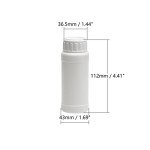 Bettomshin 10-Pack 100ml Wide Mouth Lab Bottles