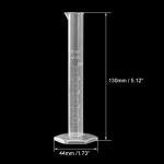 10ml Clear Plastic Graduated Cylinder Set - 3 Pcs