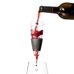 True 2973 Aereo Wine Aerator, Black and Clear