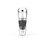 True 2973 Aereo Wine Aerator, Black and Clear