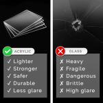 24-Hole Acrylic Wine Bottle Stopper Display Rack