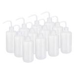 500ml Plastic Squeeze Wash Bottles - 12 Pack