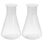 PATIKIL 1000ml Wide Mouth Plastic Erlenmeyer Flask