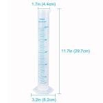 250 ml Graduated Cylinder Set - 6 Pack