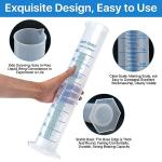 1000ml Plastic Graduated Cylinder Set - 4 Pack