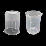 9 Plastic Beakers with Mixing Sticks Set