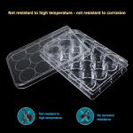 LVDALAB 12 Well Sterile Petri Dishes, Pack of 10