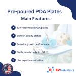 Potato Dextrose Agar Plates for Mushroom Cultivation