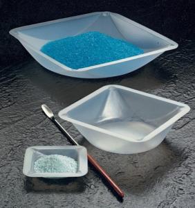 Medium Plastic Square Weigh Boats - 100 Pack