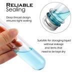 60-Pack Clear Test Tubes with Caps for Versatile Use