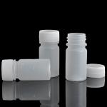 100PCS 10ml Graduated Plastic Lab Reagent Bottles