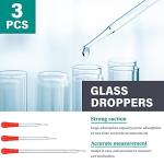 Graduated Cylinder and Beaker Set with Droppers