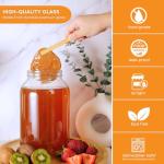 FastRack Clear Wide Mouth Jar with Lid & Airlock