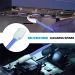 Wellgler 100-Count Foam Cleaning Swab Kit