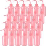 30 Pcs Pink 250ml Squeeze Wash Bottles