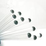 6-Pack Heat Resistant Glass Stirring Rods