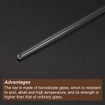Borosilicate Glass Stir Rods - 10 Pcs Set