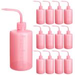 12 Pack 17 Oz Plastic Safety Wash Bottles