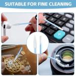 Versatile Foam Tip Cleaning Swabs - 100 Pack