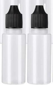 Thin Tip Dropper Bottles - 15ml, Pack of 2