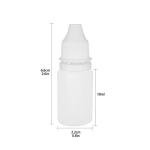 10 Pack of 10ml Plastic Eye Dropper Bottles