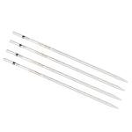 PATIKIL 2ml Glass Graduated Pipettes - 4 Pack