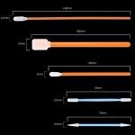 Foam Tip Cleaning Swab Kit - 100 Pack