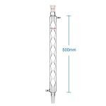 StonyLab 500mm Borosilicate Allihn Condenser 24/40