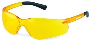 MCR Safety BearKat Polycarbonate Amber Lens Safety Glasses