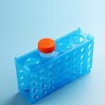 Plastic Test Tube Rack, 4 Way, Assorted Colors
