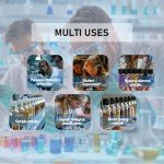 Kesell 25ml Spiral Glass Sample Bottles - 16 Pack