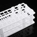 Eowpower Detachable Plastic Test Tube Rack - 60 Holes