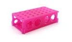 Heathrow Scientific 4-Way Tube Rack - Pink, 5 Pack