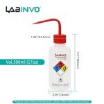 Acetone Wash Bottle, 500ml Narrow Mouth