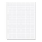 Cryo-LazrTAG-CL-23T1 White Labels, 1.28"x0.5