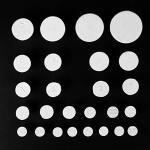 26 Pack Assorted Solid Rubber Stoppers for Labs