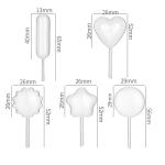 200pcs 4ml Disposable Plastic Liquid Droppers