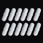 12Pcs Magnetic Stir Bars - PTFE, 30mm
