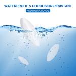 PTFE Magnetic Stir Bar Set - 6 Pieces, 30mm