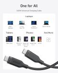 Anker USB C Cable, 20 Gbps, 3 ft