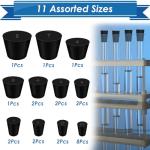Eoppen 24-Piece Assorted Rubber Stopper Set