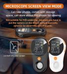 Portable Digital Microscope with 500x Magnification
