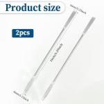 Stainless Steel Double-Ended Mini Spatula Set