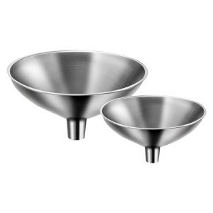 Stainless Steel Mini Funnel Set for Easy Filling