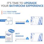 RainbowPana Flushable Wipes - 120 Individually Wrapped