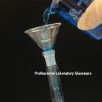 40mm Borosilicate Glass Funnel for Lab & Kitchen