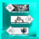 Stainless Steel Funnel with Screw-On Cap